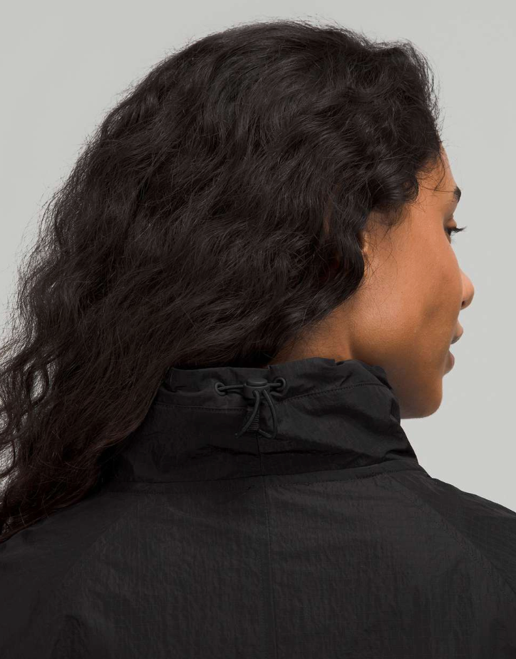 Lululemon Lightweight Half-Zip Track Pullover Black | Sz 4