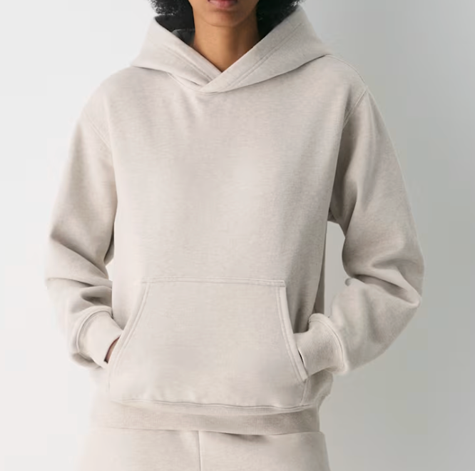 Aritzia Sweatfleece Perfect Fit in Ecru | Sz Small