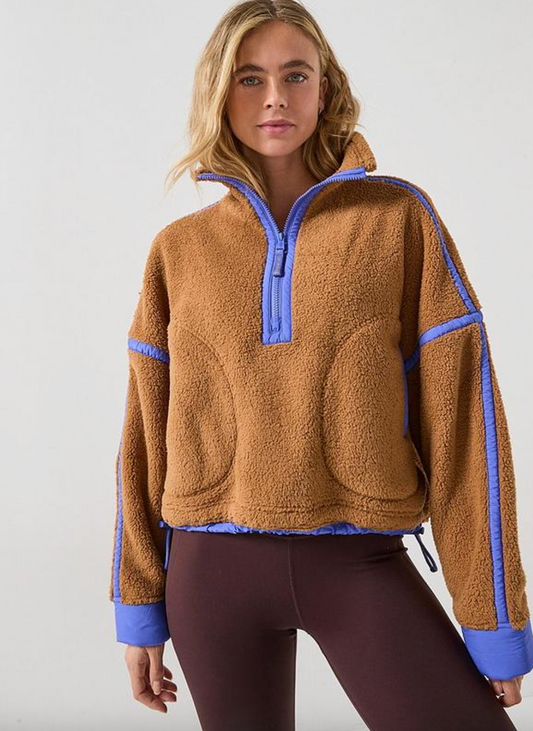 Free People Mountain High 1/2 Zip Pullover | Sz Small