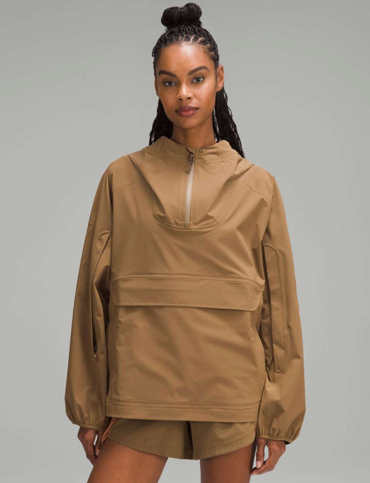 Lululemon Waterproof Hiking Poncho in Allspice | Sz 2 (oversized)
