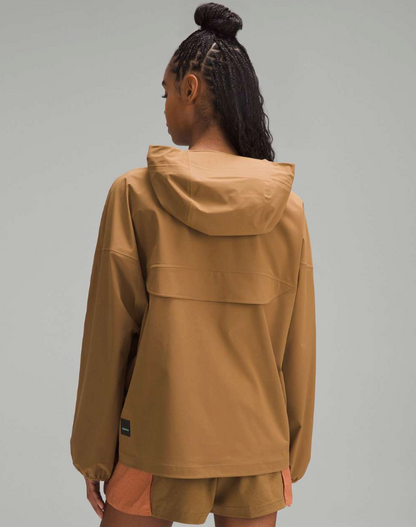 Lululemon Waterproof Hiking Poncho in Allspice | Sz 2 (oversized)