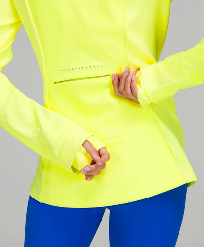Lululemon Cross Chill Jacket *RepelShell Electric Lemon | Sz 8