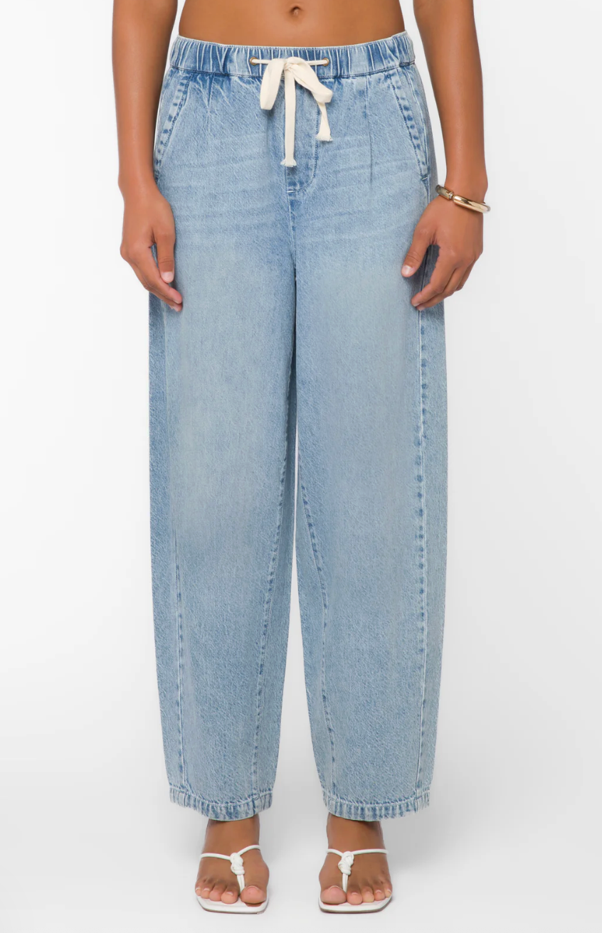 Velvet Heart Denim Barrel Leg Joggers | Sz Small