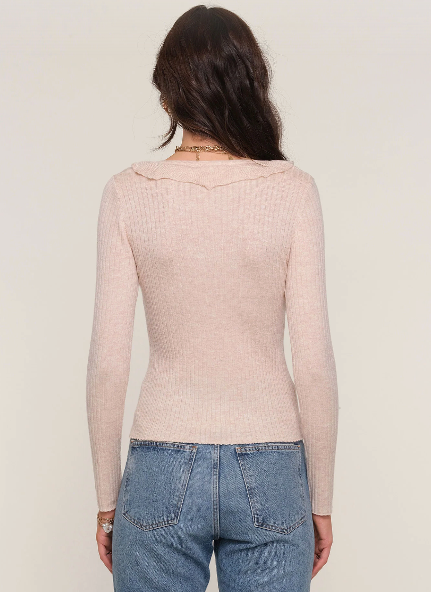 Heartloom Yvette Soft Cardigan (tan/beige) | Sz Medium