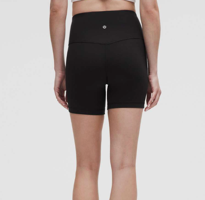Lululemon Align High-Rise Side-Stripe Short 6" | Sz 2