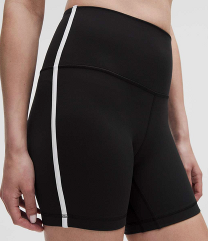 Lululemon Align High-Rise Side-Stripe Short 6" | Sz 2