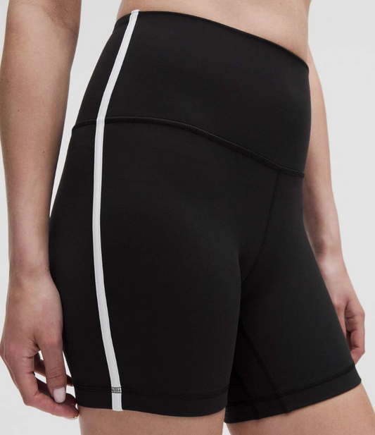 Lululemon Align High-Rise Side-Stripe Short 6" | Sz 2