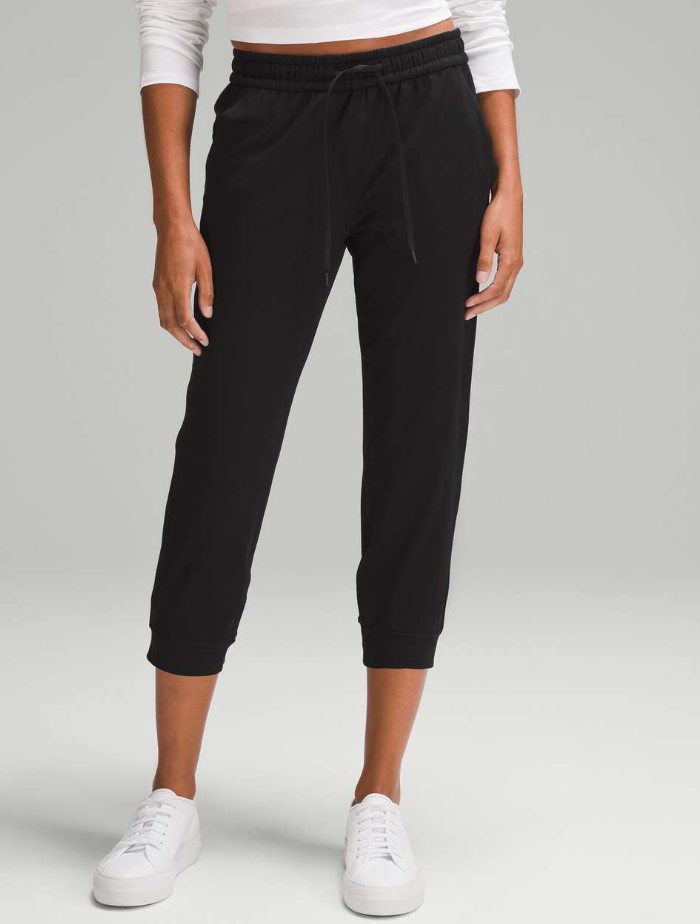 Lululemon Soft Jersey Classic-Fit Mid-Rise Cropped Jogger| Sz 10