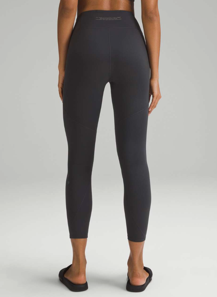 Lululemon Lab Nulu Yoga Tight 25" *Graphic Graphite Grey | Sz 2