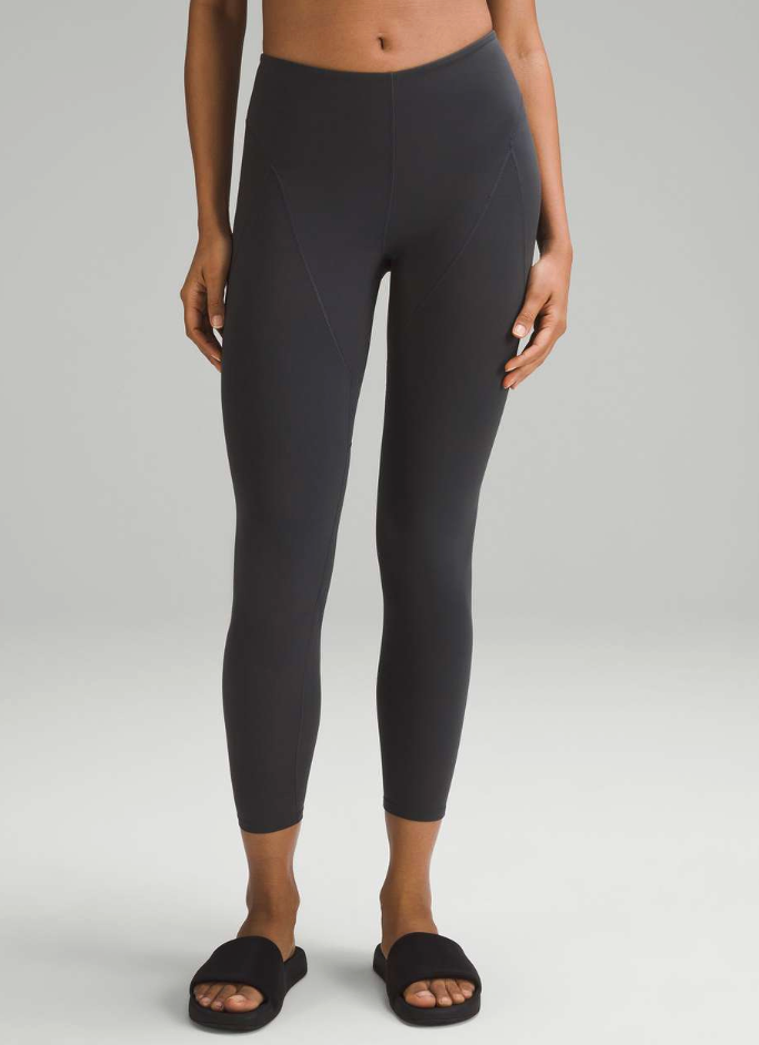 Lululemon Lab Nulu Yoga Tight 25" *Graphic Graphite Grey | Sz 2
