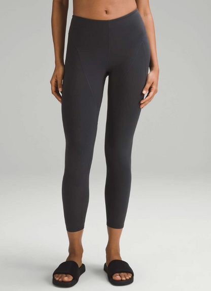 Lululemon Lab Nulu Yoga Tight 25" *Graphic Graphite Grey | Sz 2