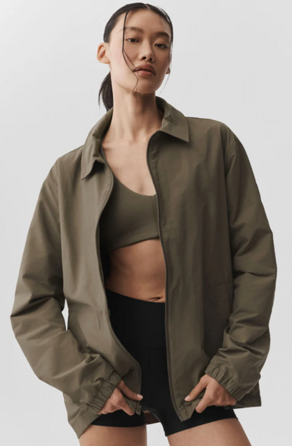 Alo Torrent Over Shirt Jacket in Olive | Sz Small (fits Oversized)