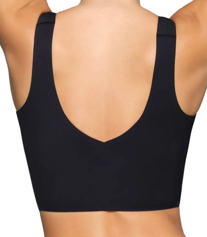 Skims Black Naked Plunge Longline Wireless Bra NWT | Sz S-DD
