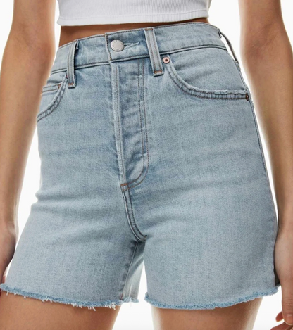 Denim Forum 50s Arlo High Rise Shorts  | Sz 25