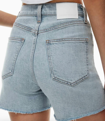 Denim Forum 50s Arlo High Rise Shorts  | Sz 25