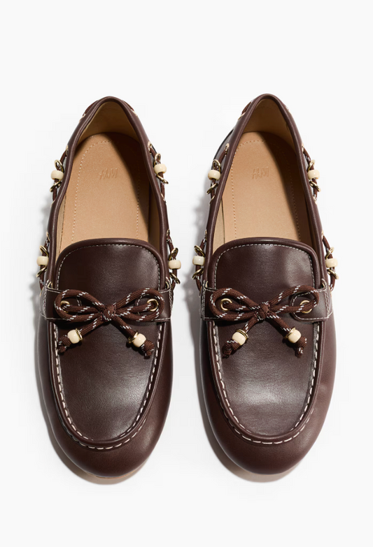 H&M Boat Shoes in Brown NWT | Sz 9