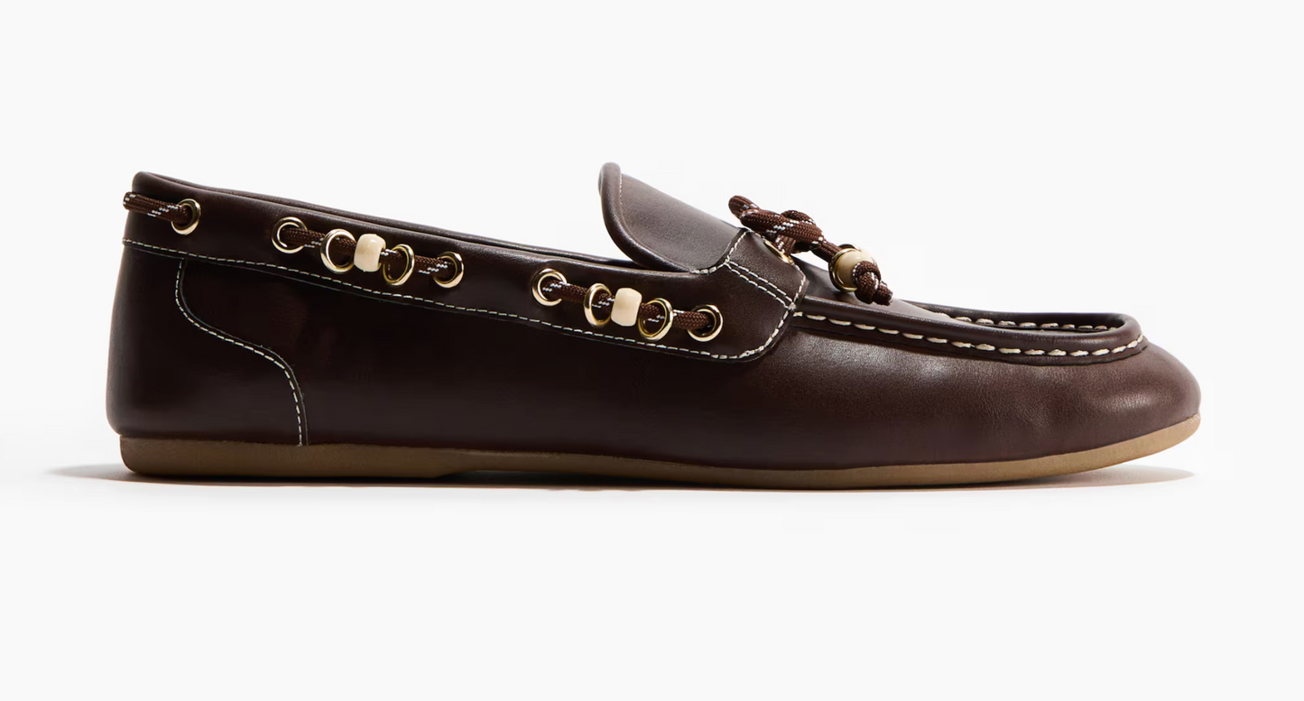 H&M Boat Shoes in Brown NWT | Sz 9