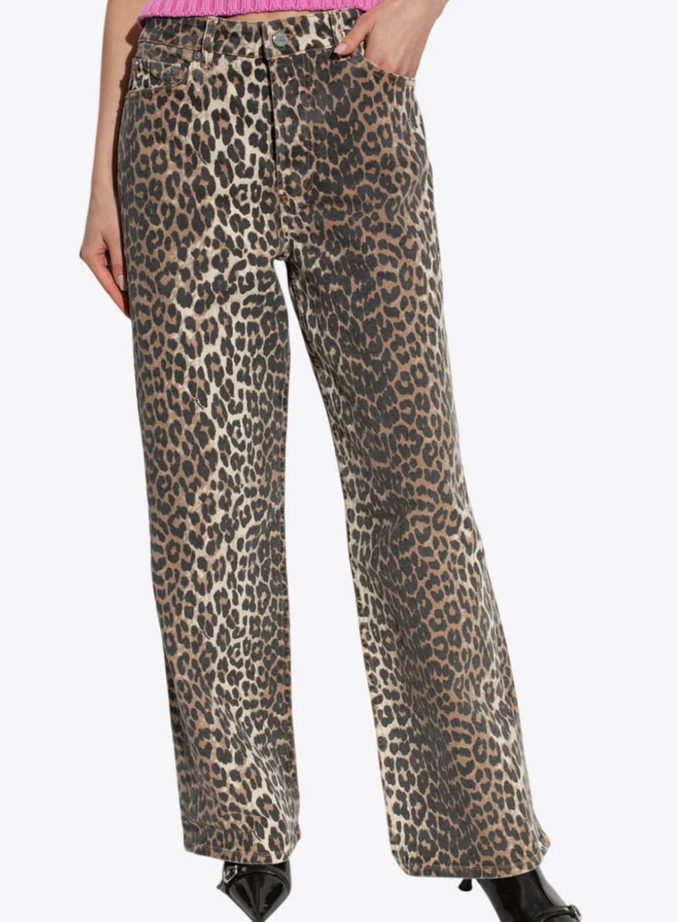 Sincerely Jules Low Rise Leopard Jeans | Sz 27