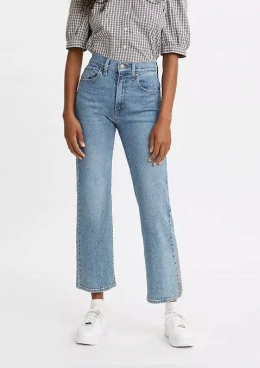 Levi's High Rise Flared Crop Jeans | Sz 31