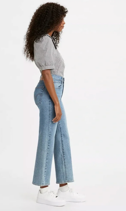 Levi's High Rise Flared Crop Jeans | Sz 31