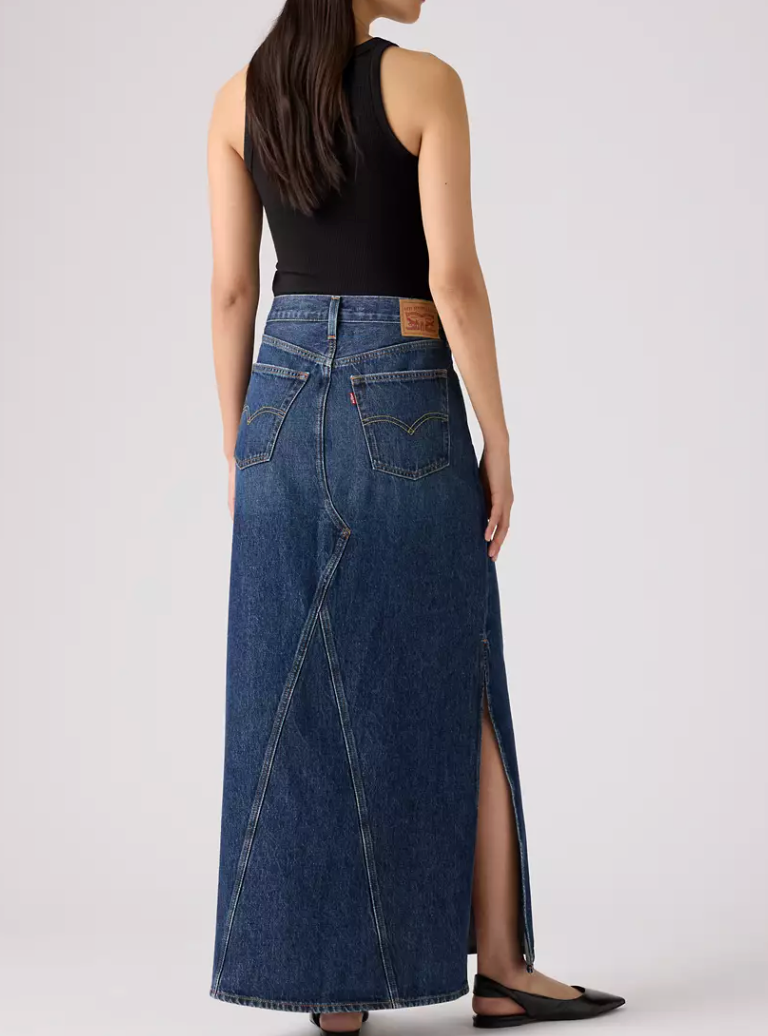 Levi A-line Iconic Long Skirt | Sz 34 (XXL)