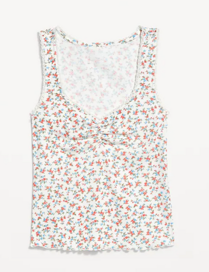 Old Navy Floral Tank Top | Sz Medium