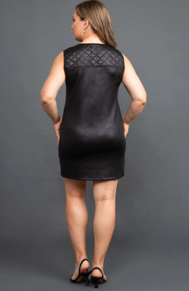 De Via Black Knee Length Dress | Sz XL