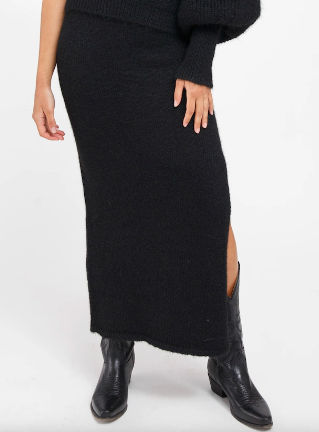 Brunette the Label Victoria Knit Skirt (NWT) | Sz S/M