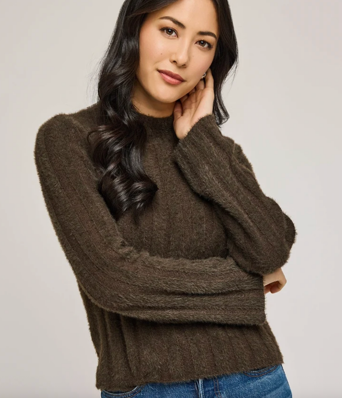 Gentle Fawn Jace Pullover Dark Brown | Sz Large
