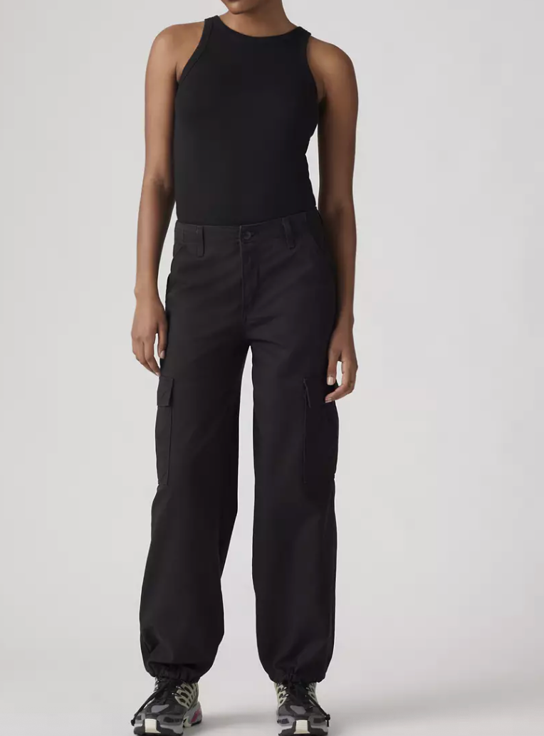 Levi's '94 Baggy Cargo Pants in Black | Sz 28