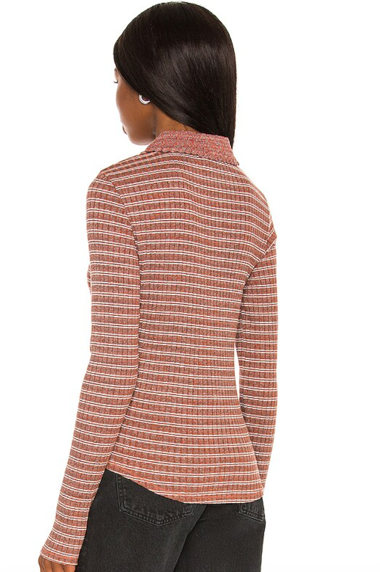 Free People Dahlia Ribbed Top | Sz XS