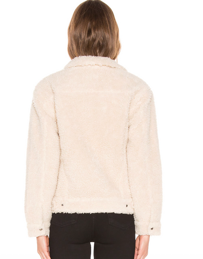 Levi's All Over Sherpa Trucker Jacket | Sz Medium