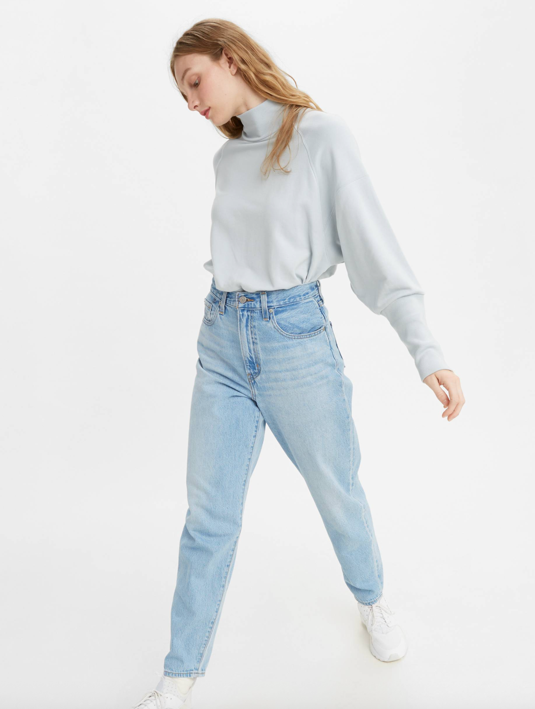 Levi's High Loose Taper Jeans Lighwash | Sz 28 (mom jeans)