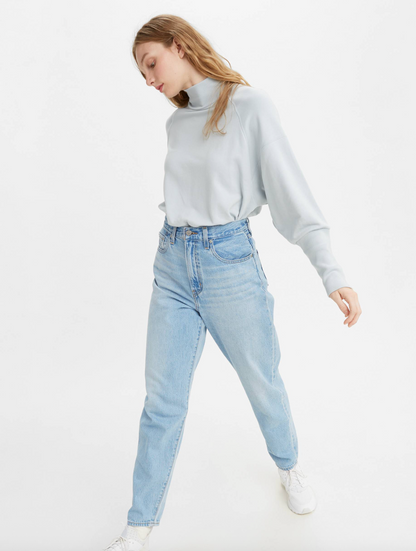 Levi's High Loose Taper Jeans Lighwash | Sz 28 (mom jeans)