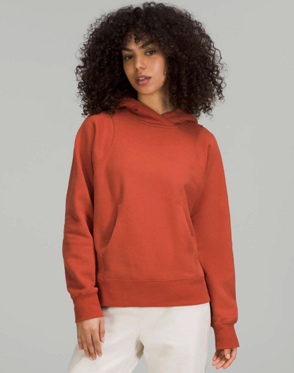 lululemon Loungeful Hoodie in Red Brick | Sz 6