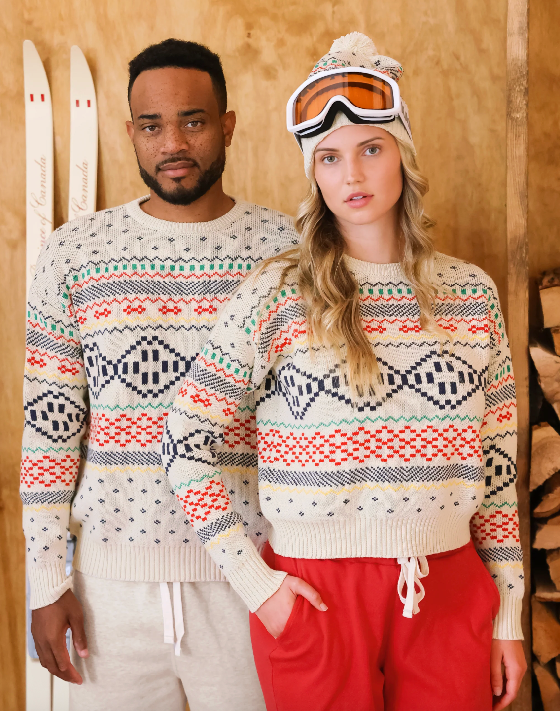 Province of Canada Vintage Inspired Cotton Knit Sweater | Sz Large (fits big)
