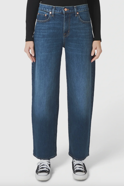 Modern American Daisy Barrel Leg Jeans | Sz 27 (may also fit 28)
