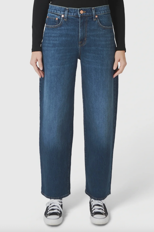 Modern American Daisy Barrel Leg Jeans | Sz 27 (may also fit 28)