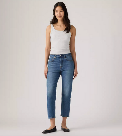 Levi's Wedgie Straight Ankle Jeans | Sz 30 (1% elastane, fits 28/29)