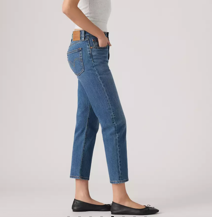 Levi's Wedgie Straight Ankle Jeans | Sz 30 (1% elastane, fits 28/29)