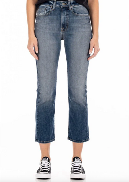 Modern American La Brea Crop Bootcut Jeans | Sz 30 (has stretch)
