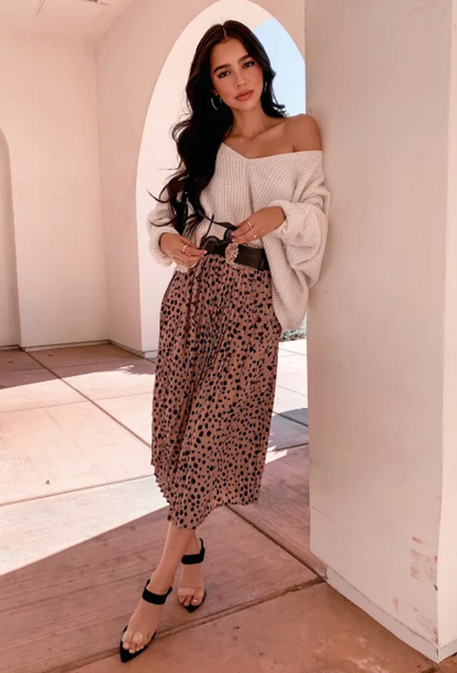 Papillon Cheetah Print Twirl Skirt NWT | Sz Small
