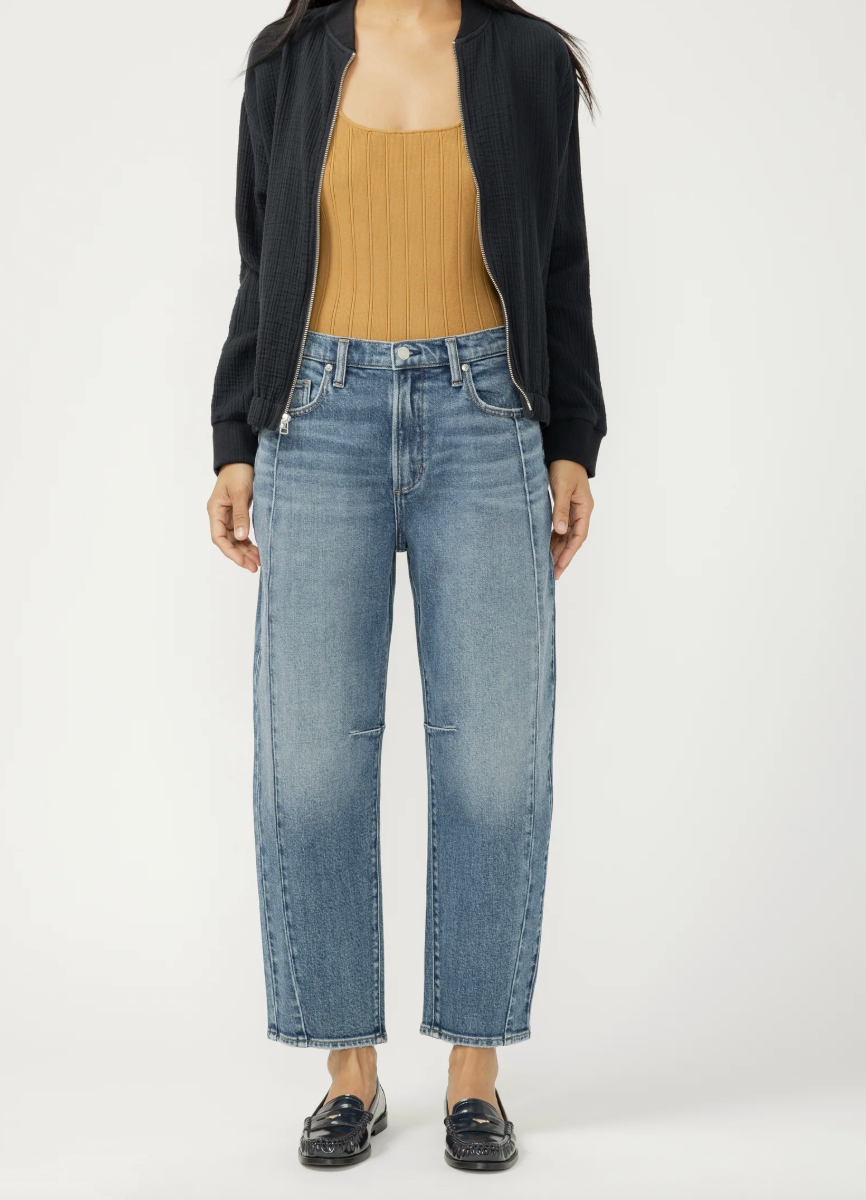 Silver Jeans Barrel Leg Denim | Sz 27 (fits sz 28)