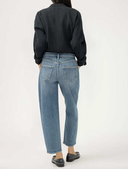 Silver Jeans Barrel Leg Denim | Sz 27 (fits sz 28)