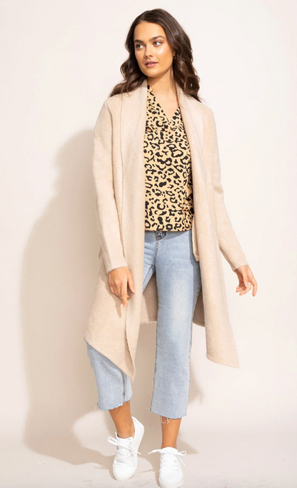 Stockport Jacket in Light Beige/Grey | Sz XXS (fits like Medium)