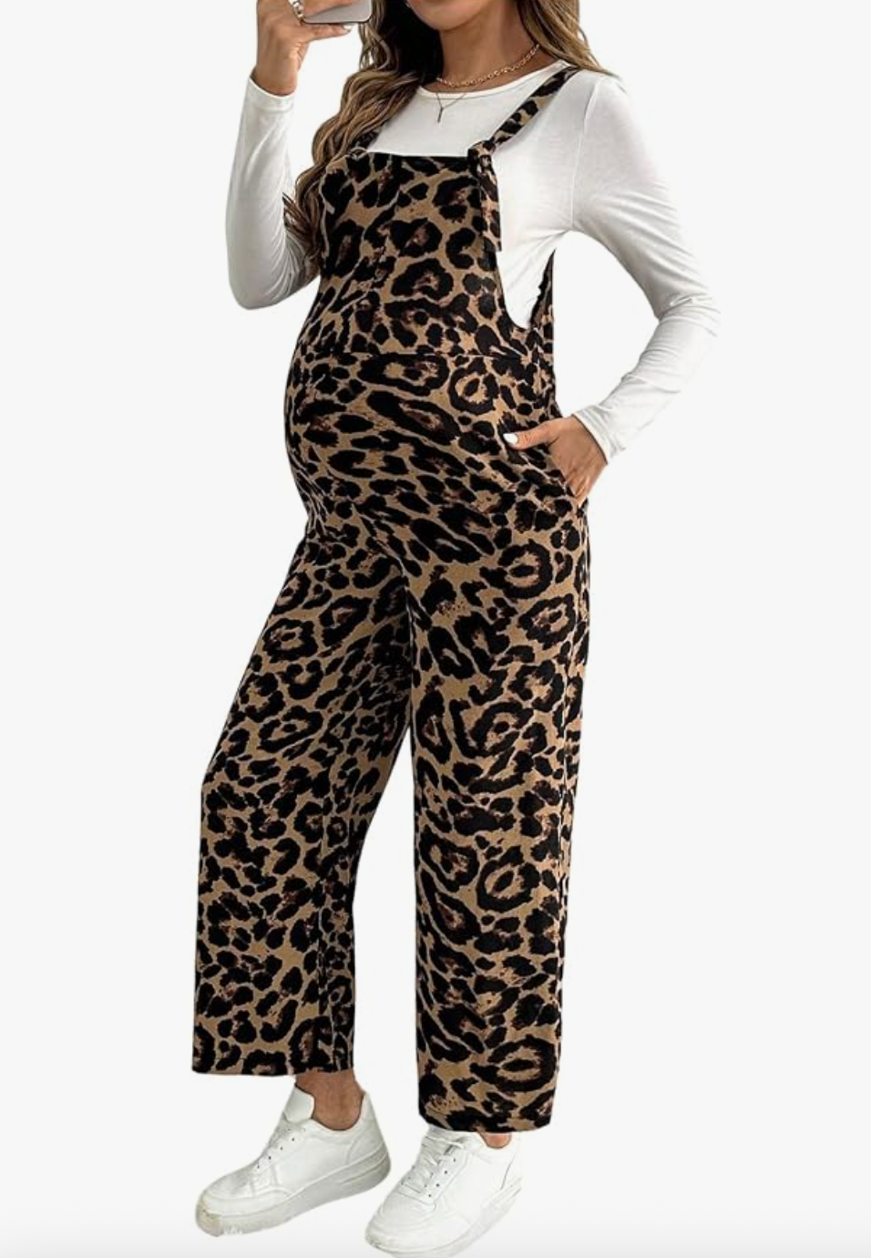 No Brand Lightweight Leopard Overalls | Sz Medium
