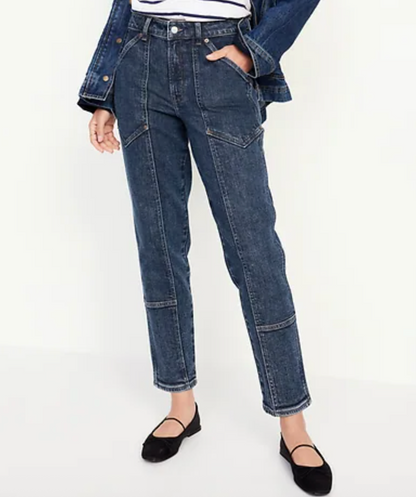 Old Navy O.G Straight HR Jeans | Sz 6 (petitie)