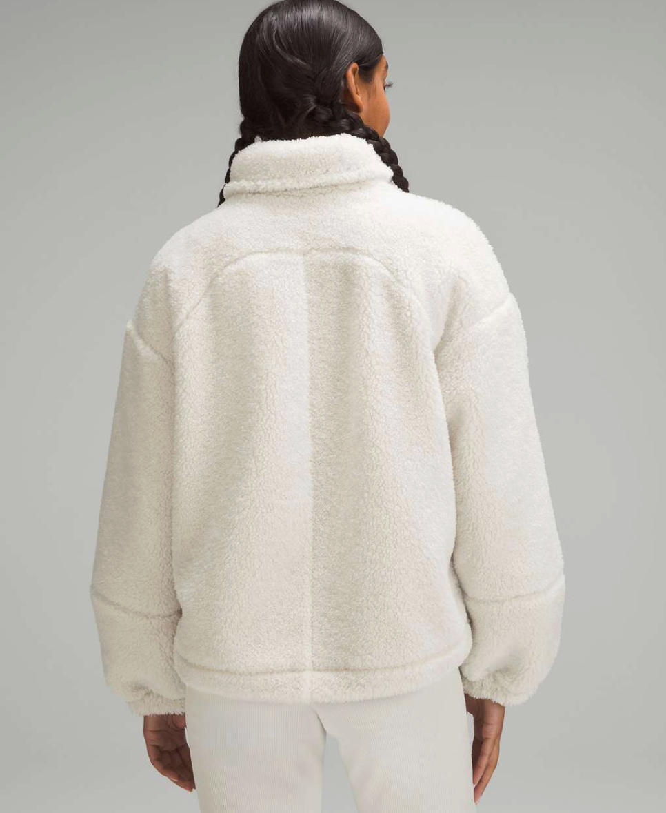 Lululemon Cinchable Fleece Zip-Up | Sz 4