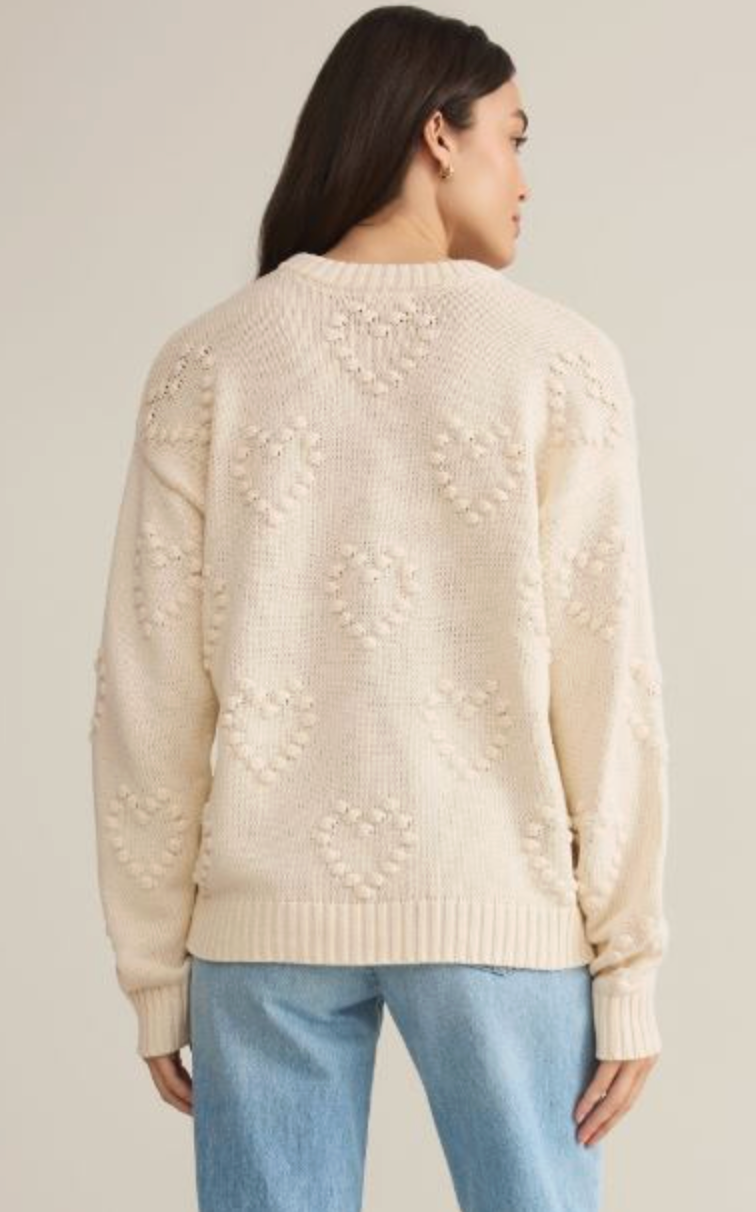 Z Supply Sweet Thing Cotton Sweater | Sz Medium