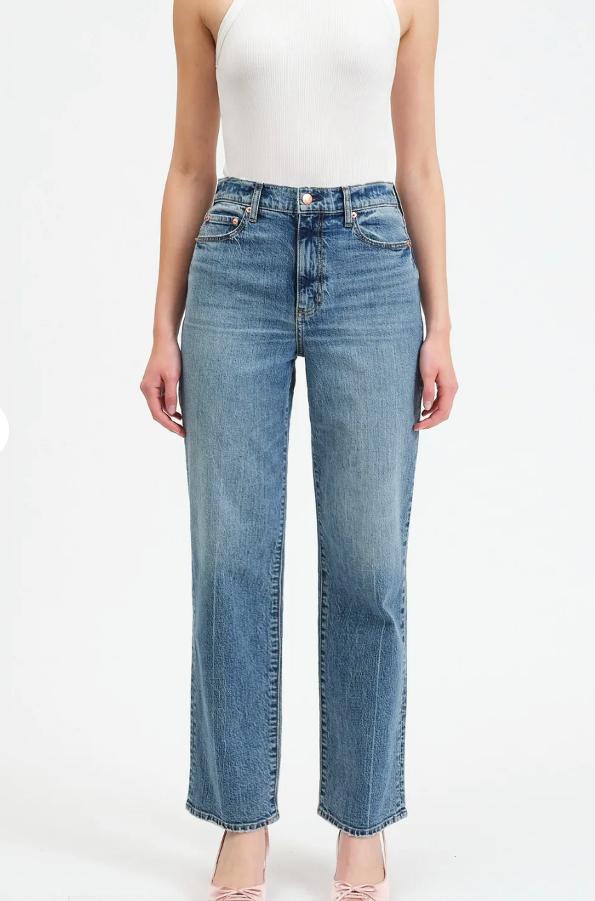 Daze Denim Sundaze High Rise Straight in Brooklyn Jeans | Sz 30